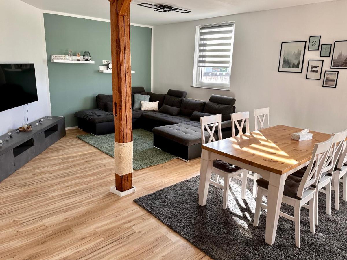Eisfeld Ferienwohnung Storchennest מראה חיצוני תמונה